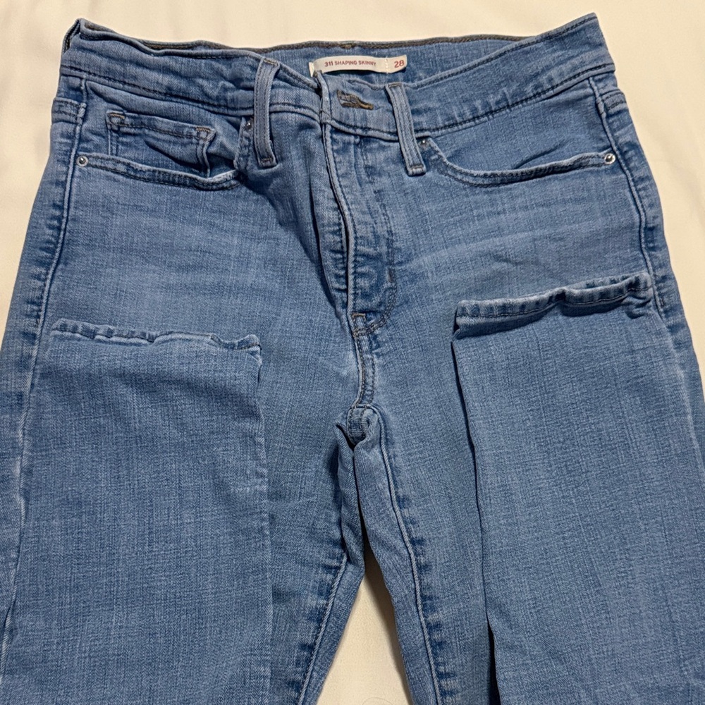 Levi’s Light Blue Skinny Jeans